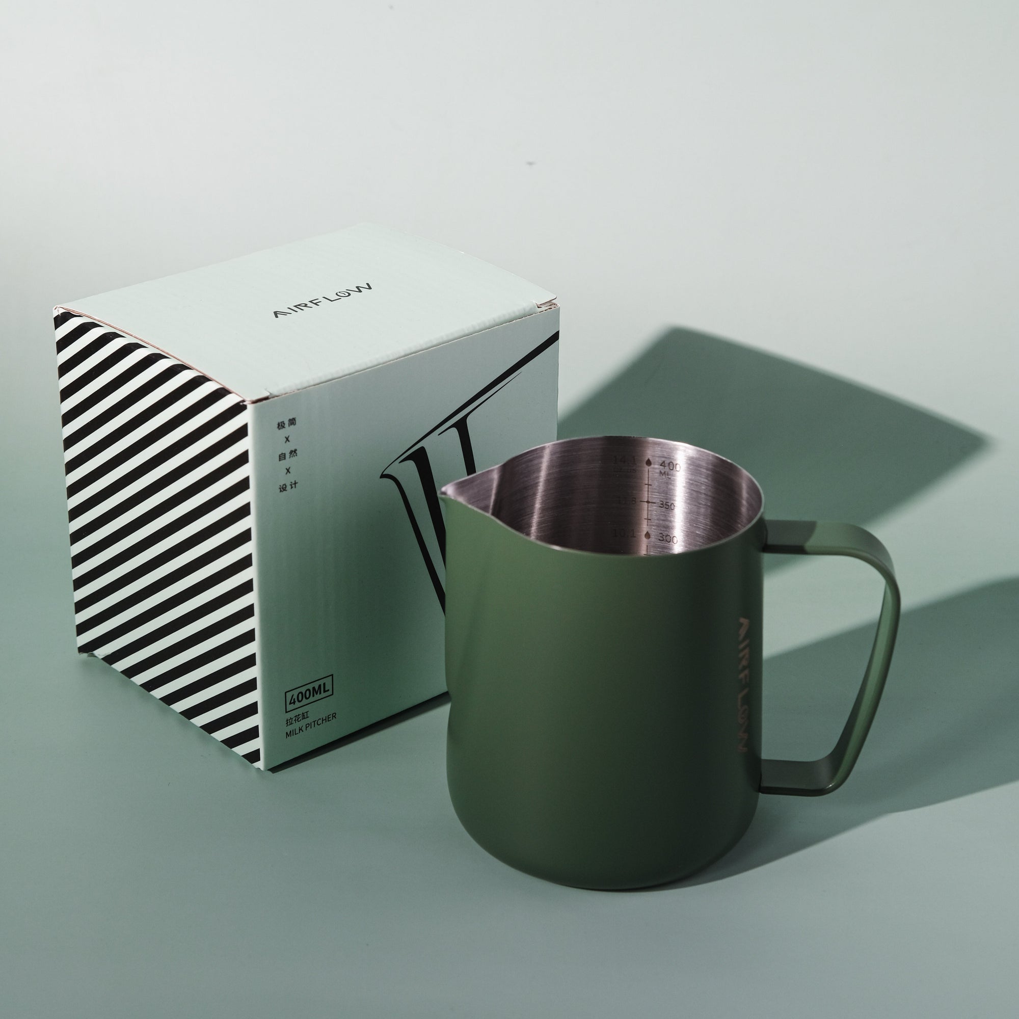 AIRFLOW Milk Pitcher (400ml)
