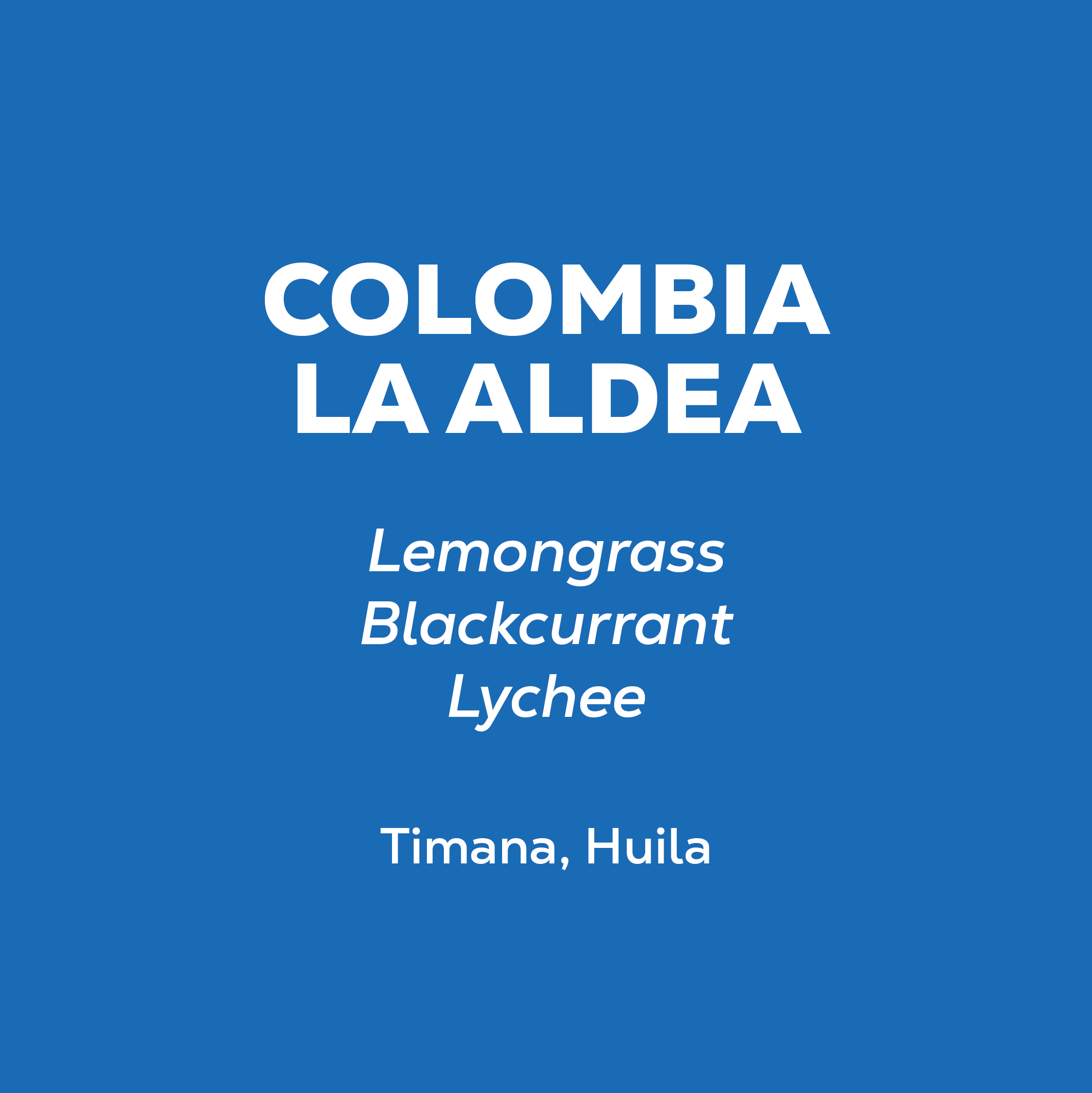 Colombia - La Aldea